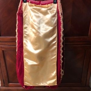 Beautiful Burgundy and Gold Pants